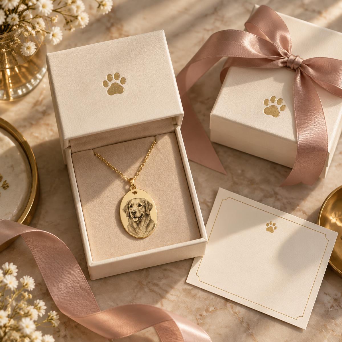 Écrin cadeau du collier